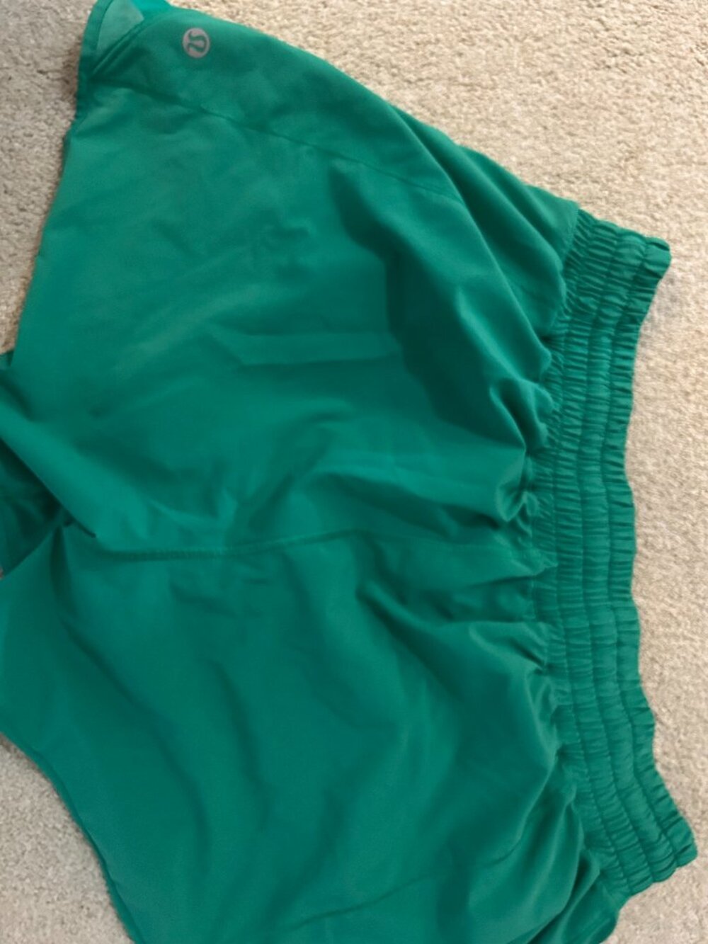 Lululemon size 12, 3 inch inseam jogger shorts
